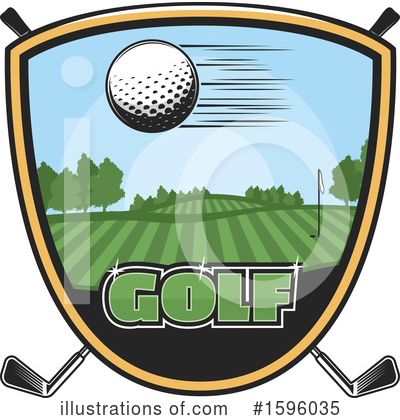 Royalty-Free (RF) Golf Clipart Illustration by Vector Tradition SM - Stock Sample #1596035