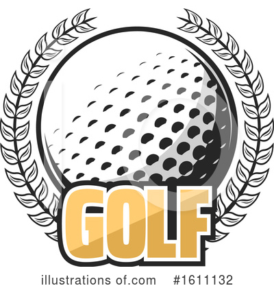 Royalty-Free (RF) Golf Clipart Illustration by Vector Tradition SM - Stock Sample #1611132