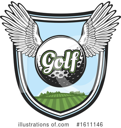 Royalty-Free (RF) Golf Clipart Illustration by Vector Tradition SM - Stock Sample #1611146