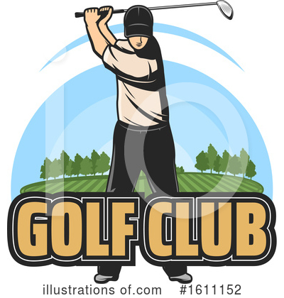 Royalty-Free (RF) Golf Clipart Illustration by Vector Tradition SM - Stock Sample #1611152
