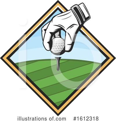 Royalty-Free (RF) Golf Clipart Illustration by Vector Tradition SM - Stock Sample #1612318