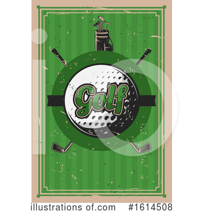 Royalty-Free (RF) Golf Clipart Illustration by Vector Tradition SM - Stock Sample #1614508