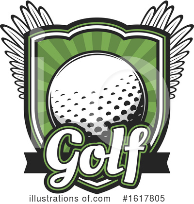 Royalty-Free (RF) Golf Clipart Illustration by Vector Tradition SM - Stock Sample #1617805