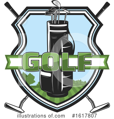 Royalty-Free (RF) Golf Clipart Illustration by Vector Tradition SM - Stock Sample #1617807