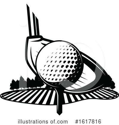 Royalty-Free (RF) Golf Clipart Illustration by Vector Tradition SM - Stock Sample #1617816