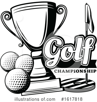 Royalty-Free (RF) Golf Clipart Illustration by Vector Tradition SM - Stock Sample #1617818