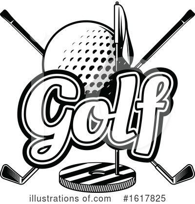 Royalty-Free (RF) Golf Clipart Illustration by Vector Tradition SM - Stock Sample #1617825