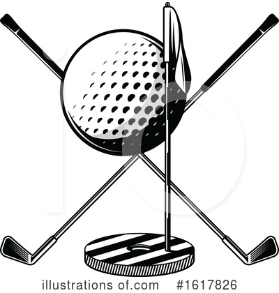 Royalty-Free (RF) Golf Clipart Illustration by Vector Tradition SM - Stock Sample #1617826