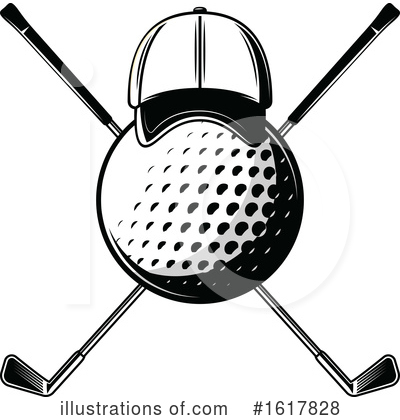 Royalty-Free (RF) Golf Clipart Illustration by Vector Tradition SM - Stock Sample #1617828