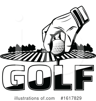 Royalty-Free (RF) Golf Clipart Illustration by Vector Tradition SM - Stock Sample #1617829