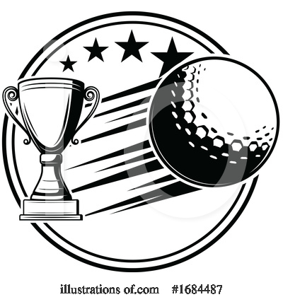 Royalty-Free (RF) Golf Clipart Illustration by Vector Tradition SM - Stock Sample #1684487