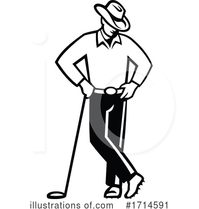 Golfing Clipart #1714591 by patrimonio