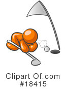 Golf Clipart #18415 by Leo Blanchette