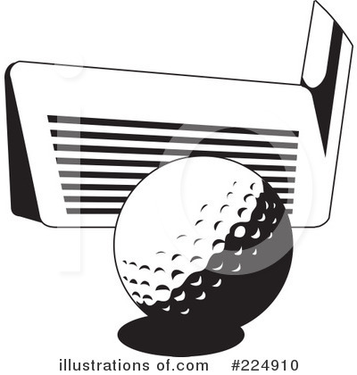 Royalty-Free (RF) Golf Clipart Illustration by Prawny - Stock Sample #224910