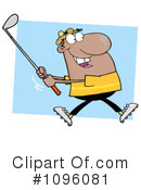 Golfer Clipart #1096081 by Hit Toon
