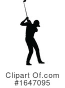 Golfer Clipart #1647095 by AtStockIllustration