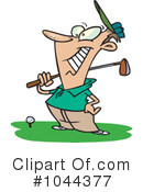 Golfing Clipart #1044377 by toonaday