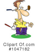 Golfing Clipart #1047182 by toonaday