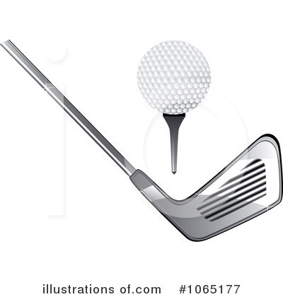 Royalty-Free (RF) Golfing Clipart Illustration by Vector Tradition SM - Stock Sample #1065177
