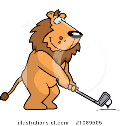 Golfing Clipart #1089505 by Cory Thoman