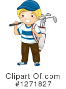Golfing Clipart #1271827 by BNP Design Studio