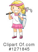 Golfing Clipart #1271845 by BNP Design Studio