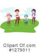 Golfing Clipart #1279011 by BNP Design Studio