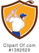 Golfing Clipart #1382629 by patrimonio