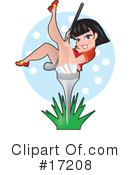 Golfing Clipart #17208 by Maria Bell