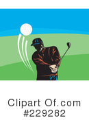 Golfing Clipart #229282 by patrimonio