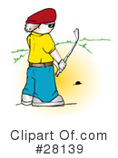 Golfing Clipart #28139 by KJ Pargeter