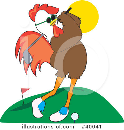 Golf Clipart #40041 by Maria Bell