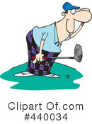 Golfing Clipart #440034 by toonaday