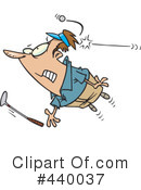 Golfing Clipart #440037 by toonaday