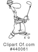 Golfing Clipart #440061 by toonaday