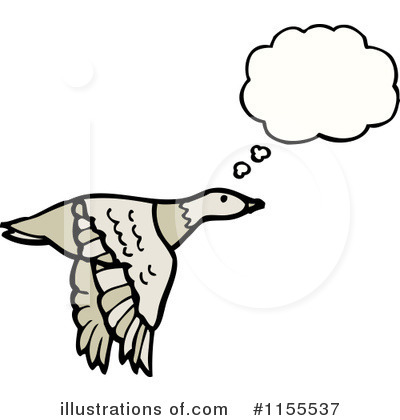 Royalty-Free (RF) Goose Clipart Illustration by lineartestpilot - Stock Sample #1155537