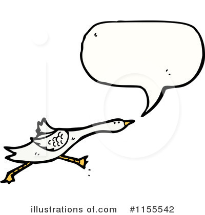 Royalty-Free (RF) Goose Clipart Illustration by lineartestpilot - Stock Sample #1155542