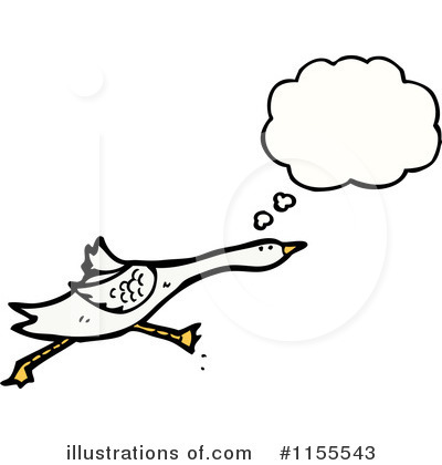 Royalty-Free (RF) Goose Clipart Illustration by lineartestpilot - Stock Sample #1155543