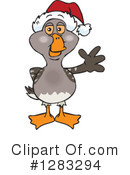 Goose Clipart #1283294 by Dennis Holmes Designs