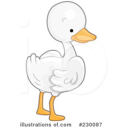 Royalty-Free (RF) Goose Clipart Illustration by BNP Design Studio - Stock Sample #230087