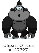 Gorilla Clipart #1077271 by Cory Thoman