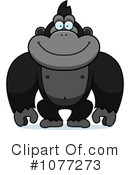 Gorilla Clipart #1077273 by Cory Thoman