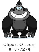 Gorilla Clipart #1077274 by Cory Thoman