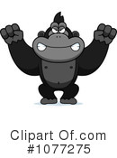Gorilla Clipart #1077275 by Cory Thoman