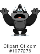 Gorilla Clipart #1077276 by Cory Thoman