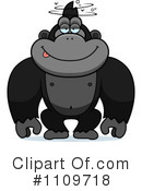 Gorilla Clipart #1109718 by Cory Thoman