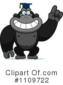Gorilla Clipart #1109722 by Cory Thoman
