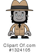 Gorilla Clipart #1324105 by Cory Thoman