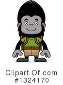 Gorilla Clipart #1324170 by Cory Thoman