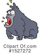 Gorilla Clipart #1527272 by lineartestpilot